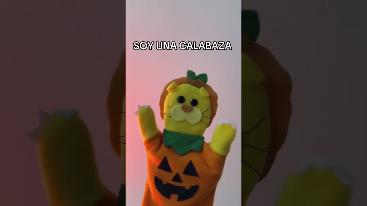 Leoncio calabaza 🎃 #leoncio #leoncito #titeres #tierno #calabaza
