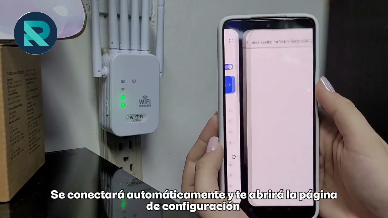 Cómo configurar el #repetidor de #wifi (extensor de rango) AC1200 wifi pro #rapido #facil #racastore