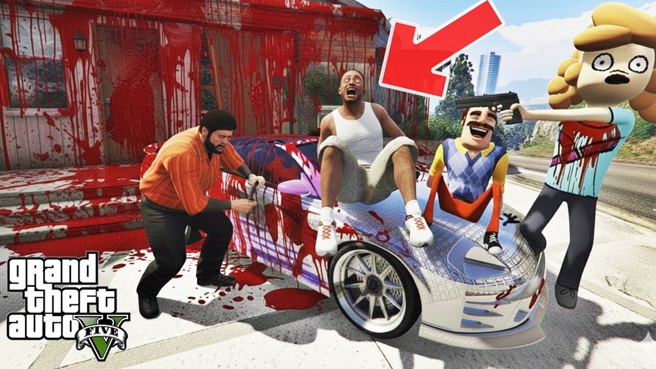 FRANKLİN KANLI EVİNDEN SPOR ARABA &Ccedil;ALDIM - GTA 5 MODS