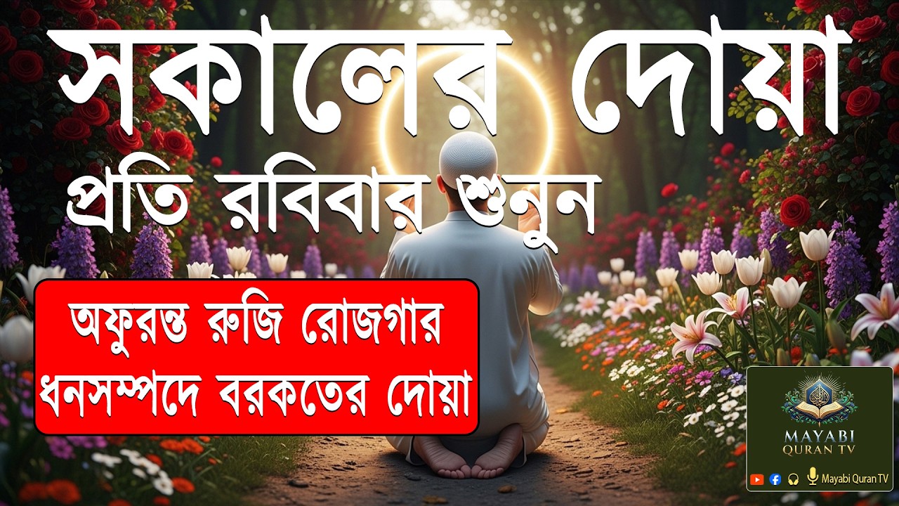 কলিজা শীতল করা কন্ঠে সকাল বেলার দোয়া ও জিকির l أذكار الصباح Adhkar As Sabah l By Alaa Aqel