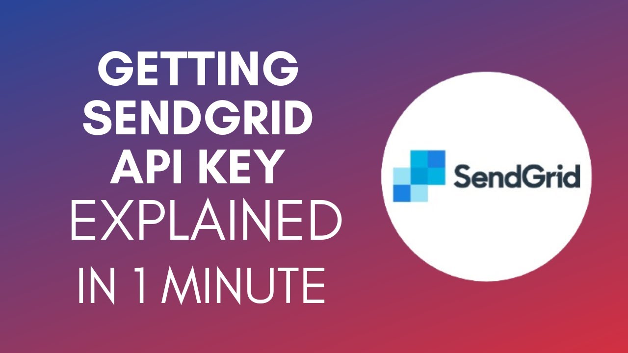 How To Get SendGrid API Key (2025)