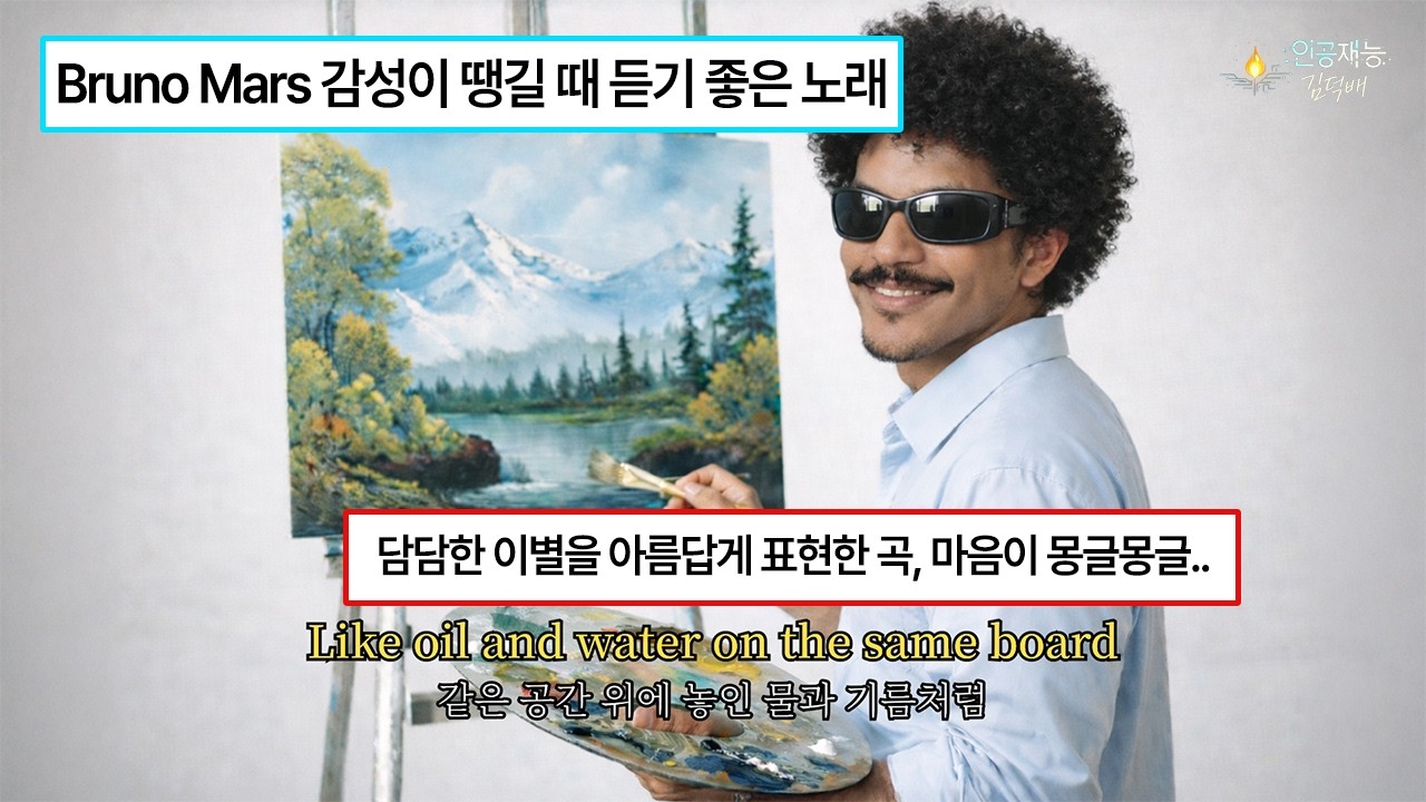 네 잘못도, 내 잘못도 아니야 [Palette🎨](Bruno Mars style PBR&B, Alternative R&B) Lyrics video