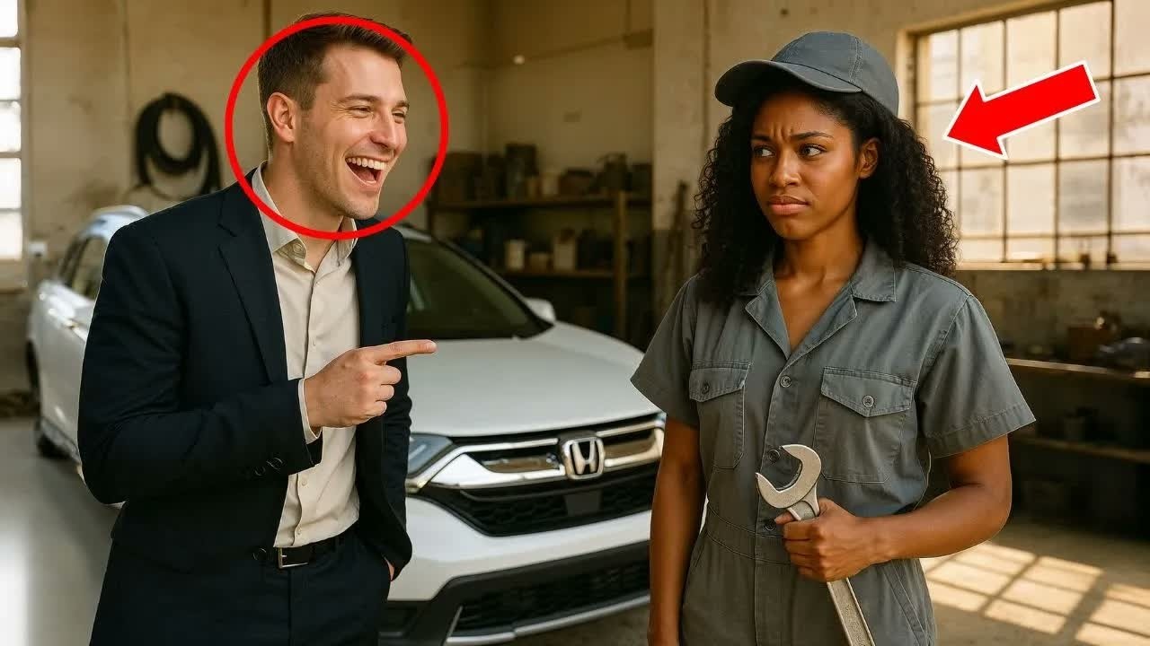 The Engineer Laughed at Black Female Mechanic： 'If You Fix This Engine, I'll Marry You'–And Sh