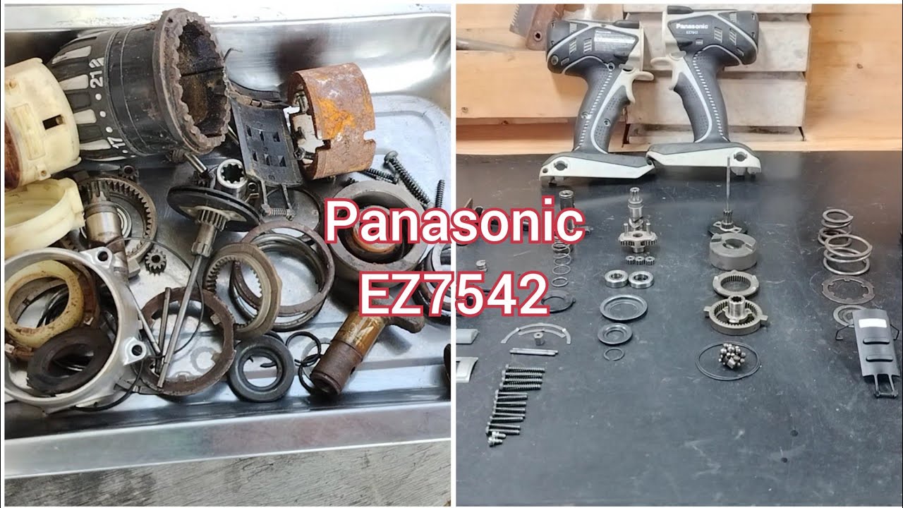 Vệ Sinh Panasonic Multi EZ7542 14.4v Cho Khách - Restoration Panasonic Multi For My Customer.