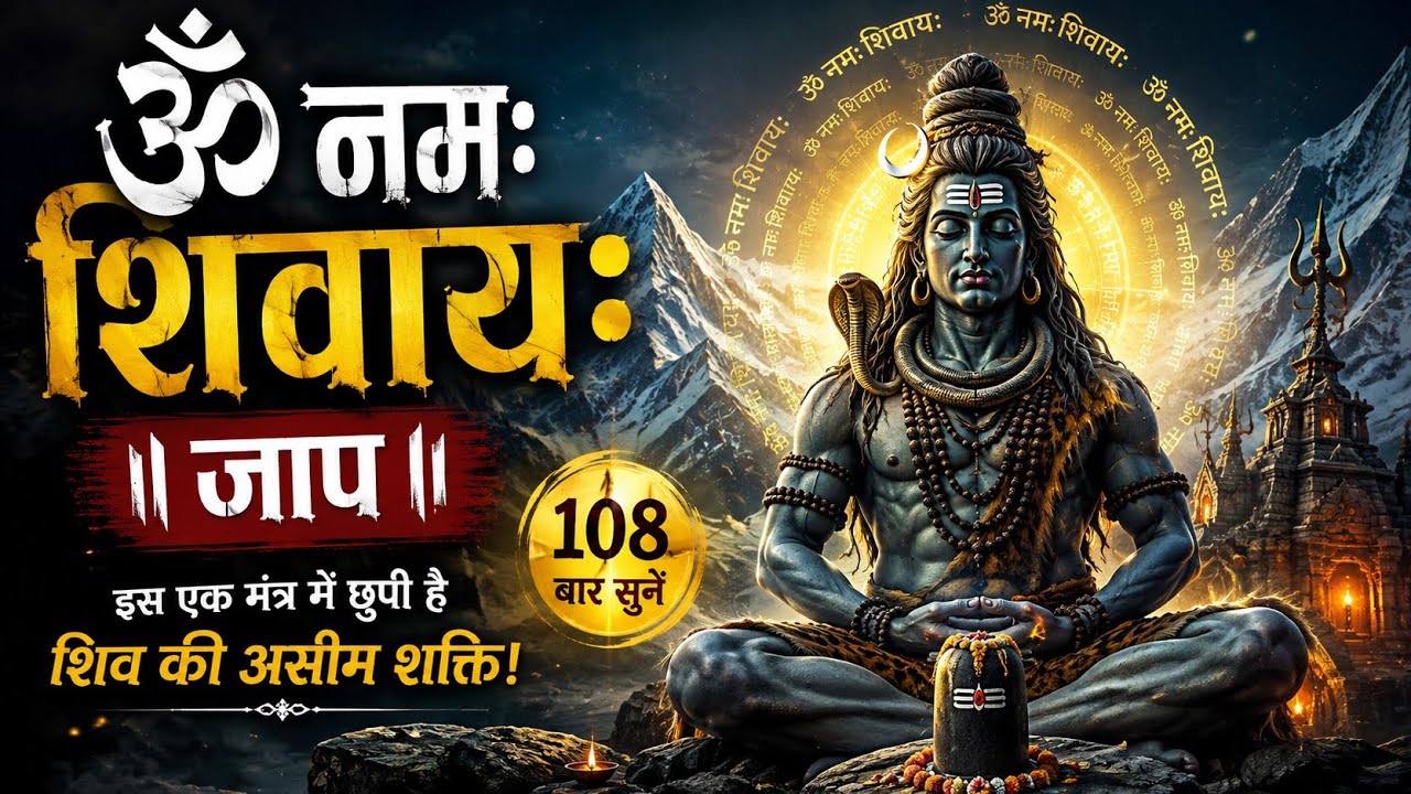 Om Namah Shivaya | ॐ नमः शिवायः | Meditation Mantra | Shiv Dhun