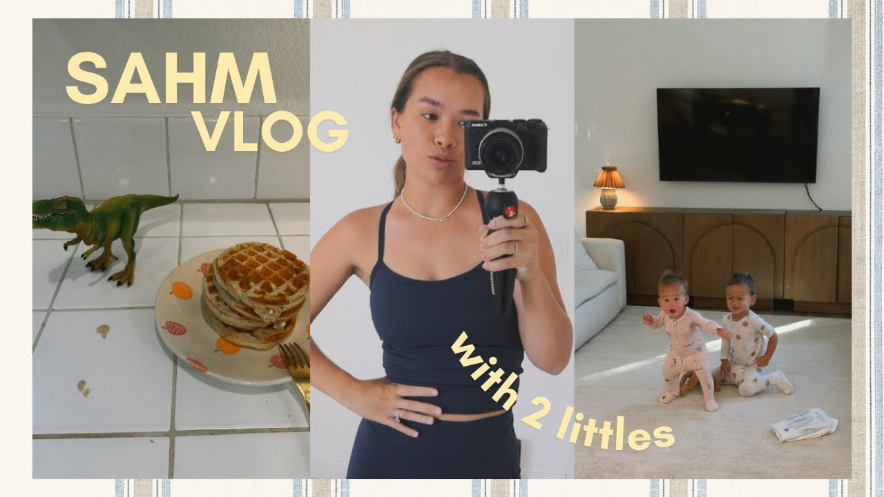 SAHM VLOG: 1st birthday prep, whole foods haul, slow mornings!