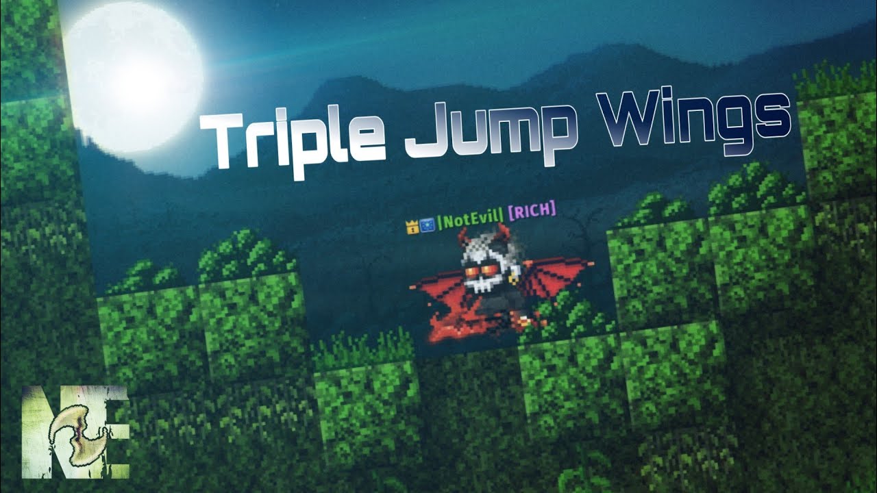 Wings Of The Deep *TRIPLE JUMP* - Pixel Worlds