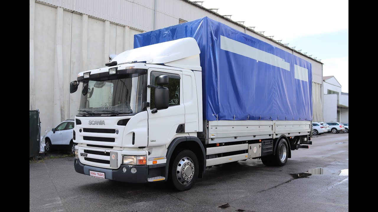 Scania P310 Pritsche-Plane Lkw/tarpaulin truck