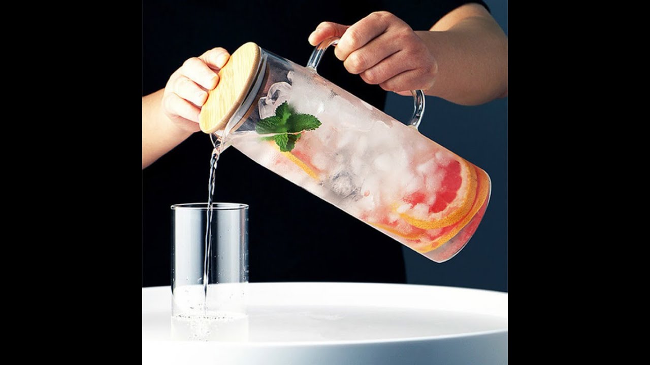 Glasses Cold Water Bottle Kitchen Kettle Jars Heat Resistant