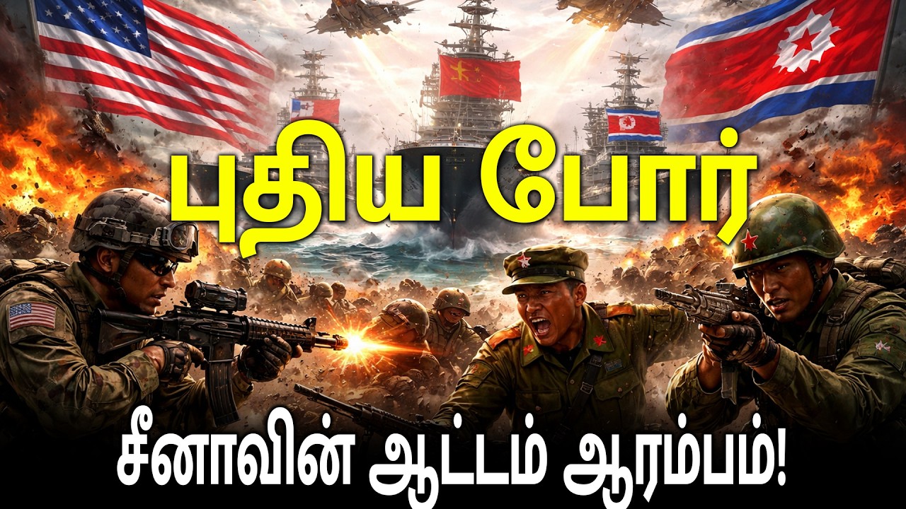 தாய்வானைச் சுற்றி வளைத்த சீனப் படைகள்! ட்ரம்பை திணறடிக்கும் சீனா, ரஷ்யா, வடகொரியா கூட்டணி!