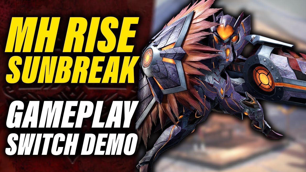 Monster Hunter Rise Sunbreak Gameplay (Switch Demo) | Learning Weapons for Sunbreak