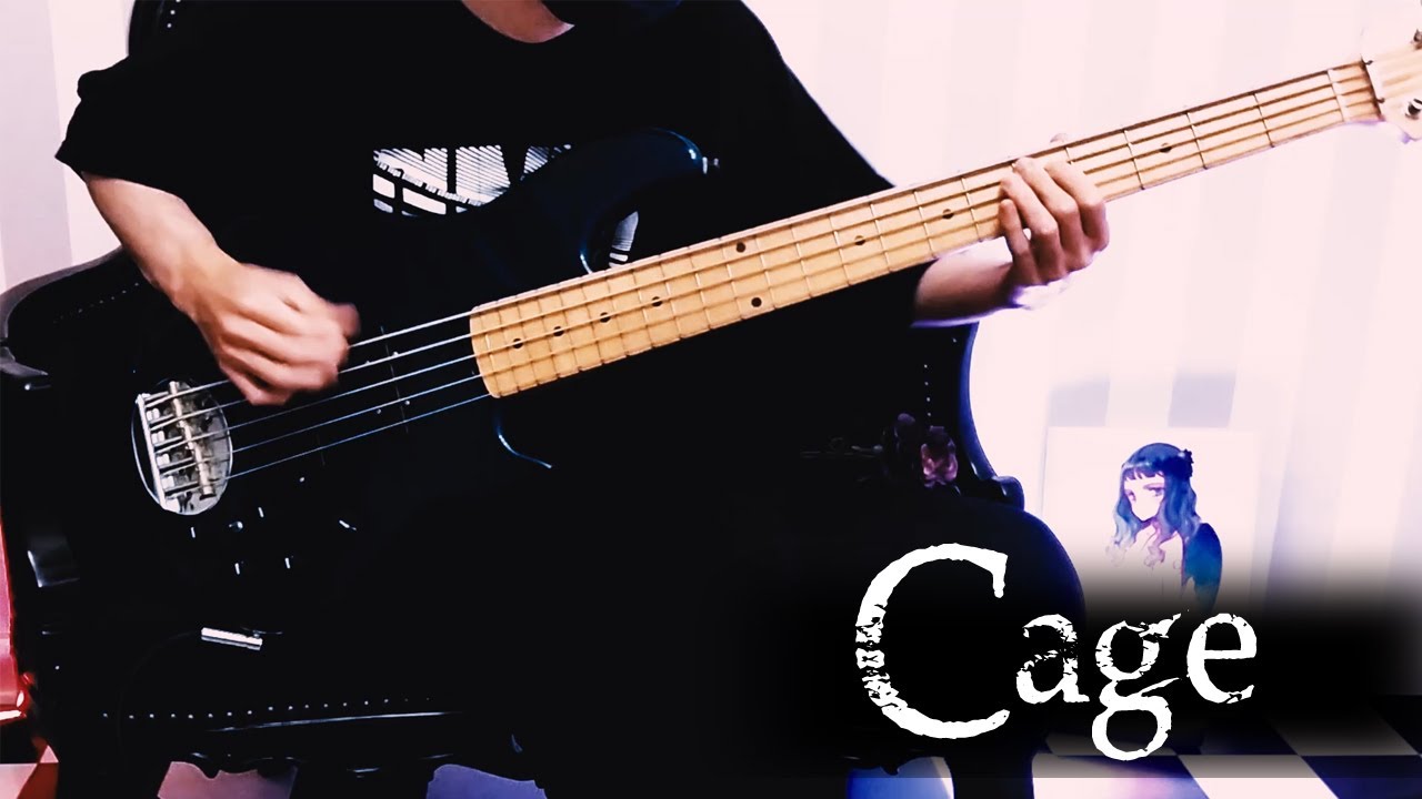 【弾いてみた】Cage / DIR EN GREY【Bass cover】