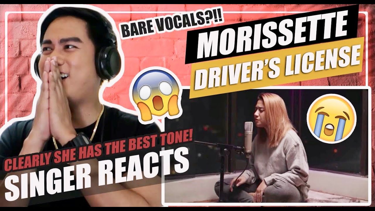 MORISSETTE AMON - Drivers License (bare cover) | SINGER REACTION