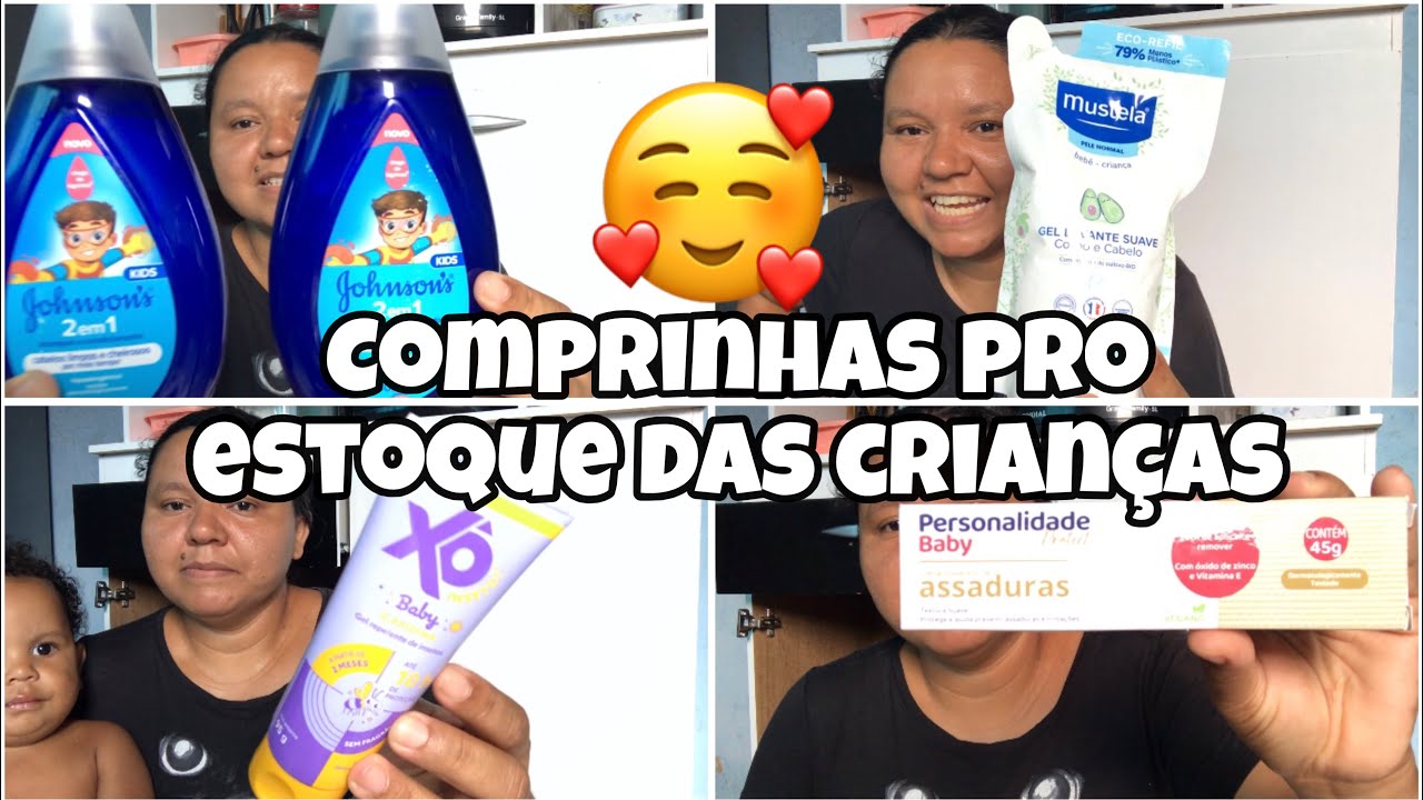 COMPRINHAS DE PRODUTOS DE HIGIENE PARA O ESTOQUE DAS CRIANÇAS ❤️ COM VALORES 🥰 SUELEN OLIVEIRA 