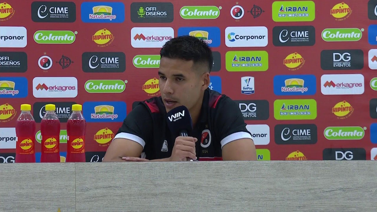 Rueda de prensa de C&uacute;cuta tras su partido con Once Caldas