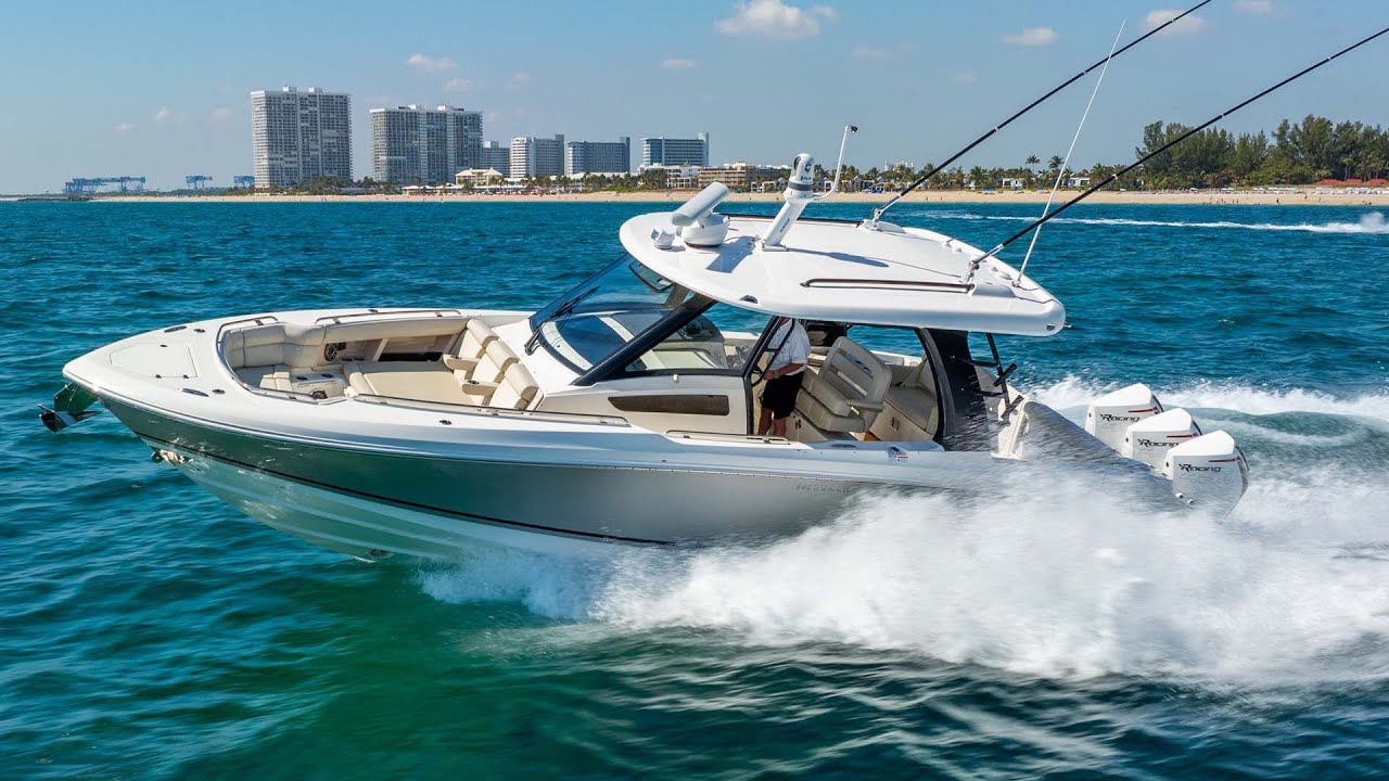 2022 350 Realm Sea Trial Offshore Near Fort Lauderdale