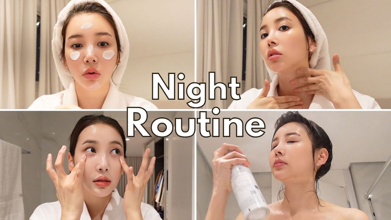 KOREAN MODEL'S NIGHT ROUTINE FOR FLAWLESS SKIN ⭐