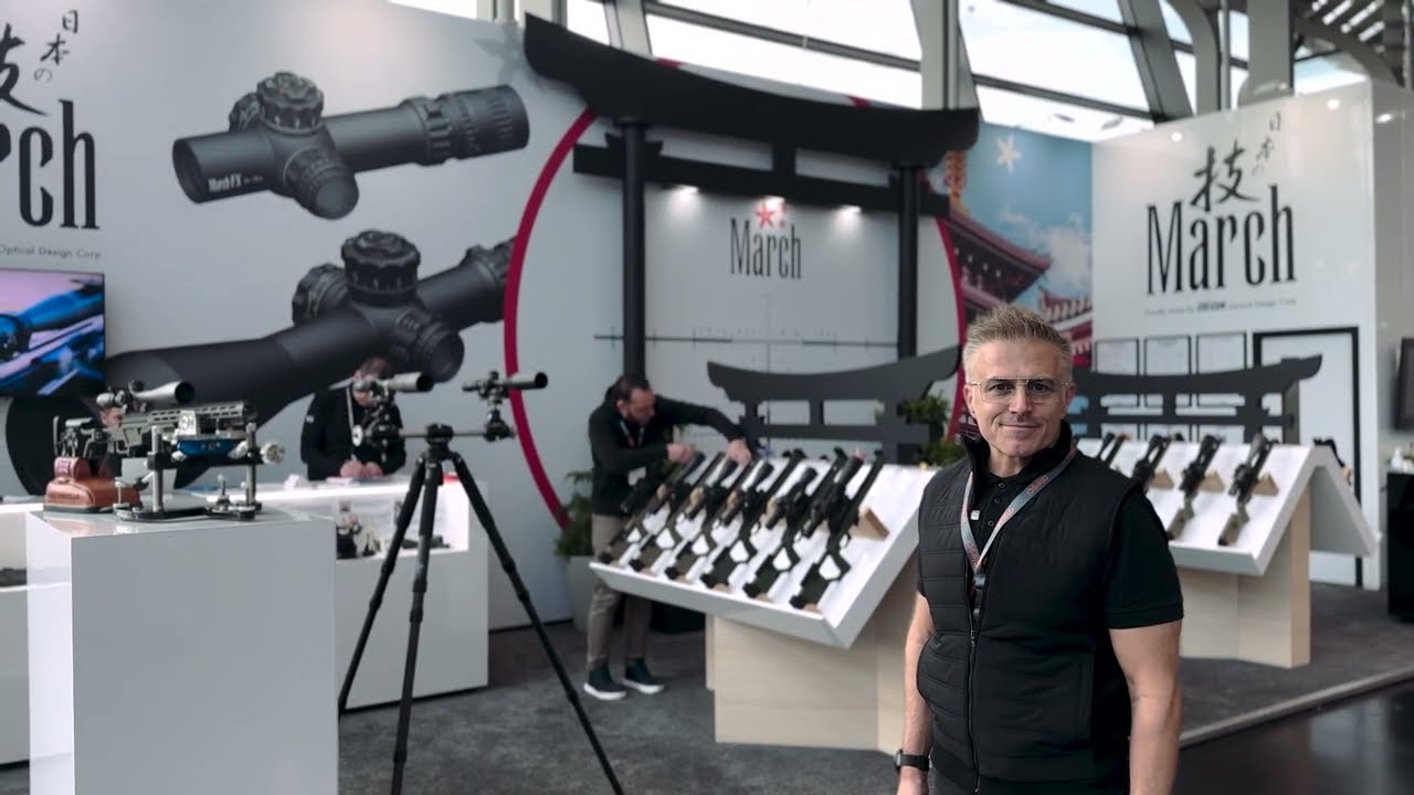 Tour of March Scopes Booth at IWA 2024 in Germany