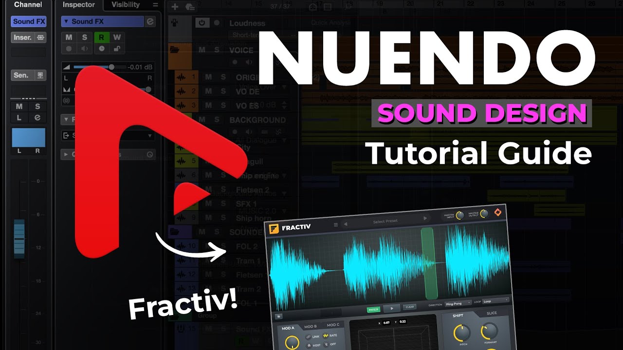 Intro to Granular Sampling in Nuendo Using Fractiv