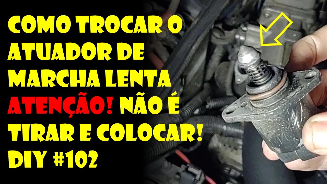 Como Trocar o Atuador de Marcha Lenta. ATENÇÃO! Não é só tirar e colocar! | Dr.Corsa