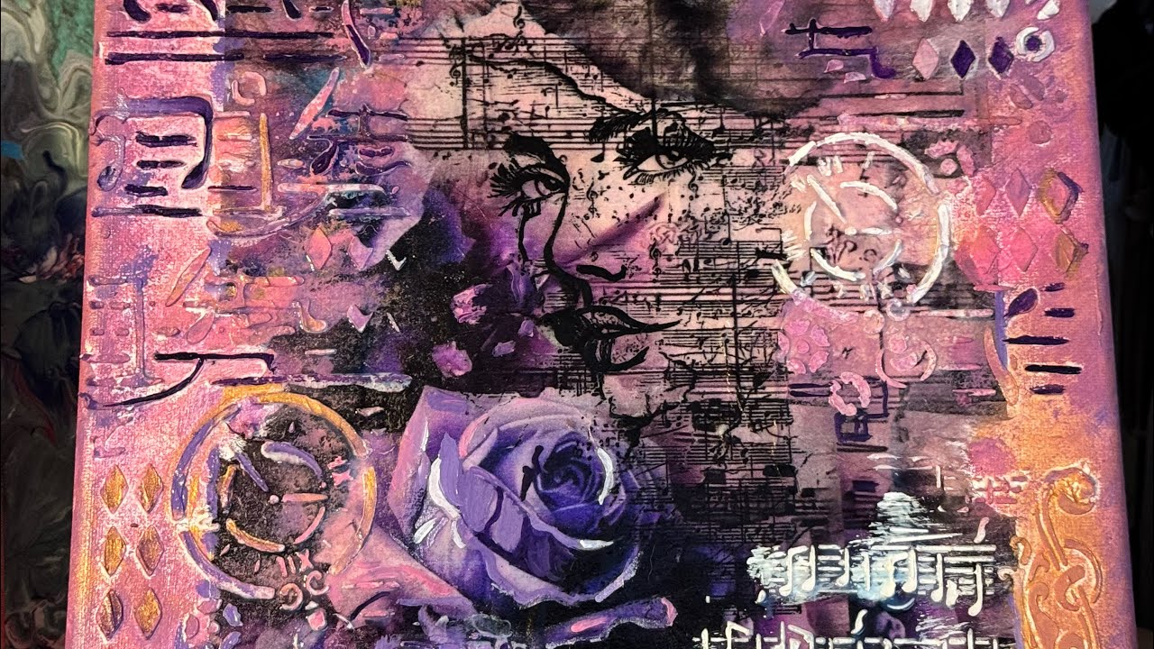 Stunning Deco & Texture Art ! The 🎨 Colors are soothing#textureart 