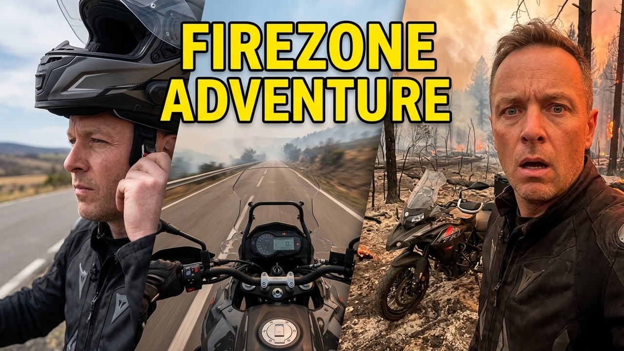 Trk 502X ile Yangın Bölgesindeyiz! Ormanlarımız nasıl yandı? #benellitrk502x #trk502x #motorcycle