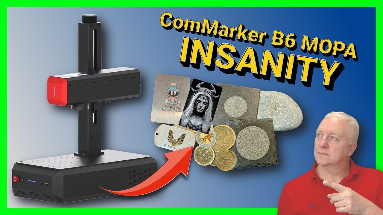 MOPA Lasers Get a JAW DROPPING Upgrade with Commarker B6 60W
