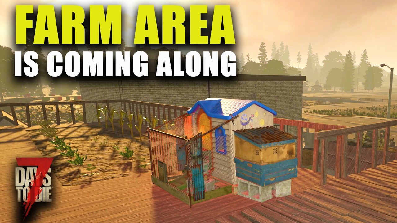 Столько мародерства сегодня &mdash; БЕЗ КАРТЫ, БЕЗ КОМПАСА &mdash; 7 Days To Die 3.0 &mdash; (Иммерсивная ловкость)