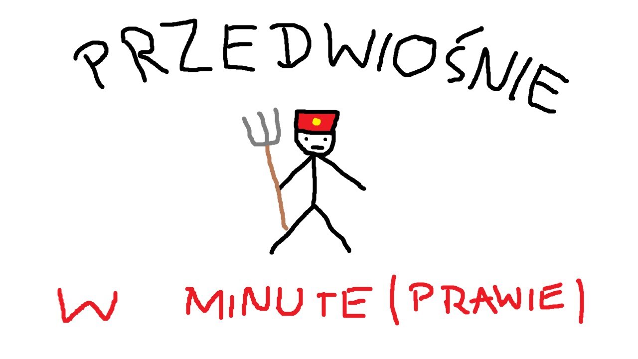 PRZEDWIOŚNIE w MINUTE