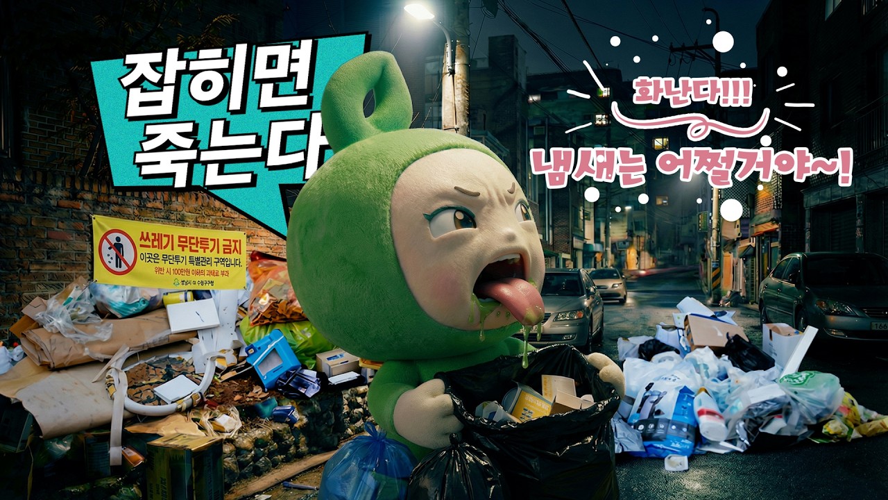 쓰레기 몰래 버리면 죽는다(캠페인)