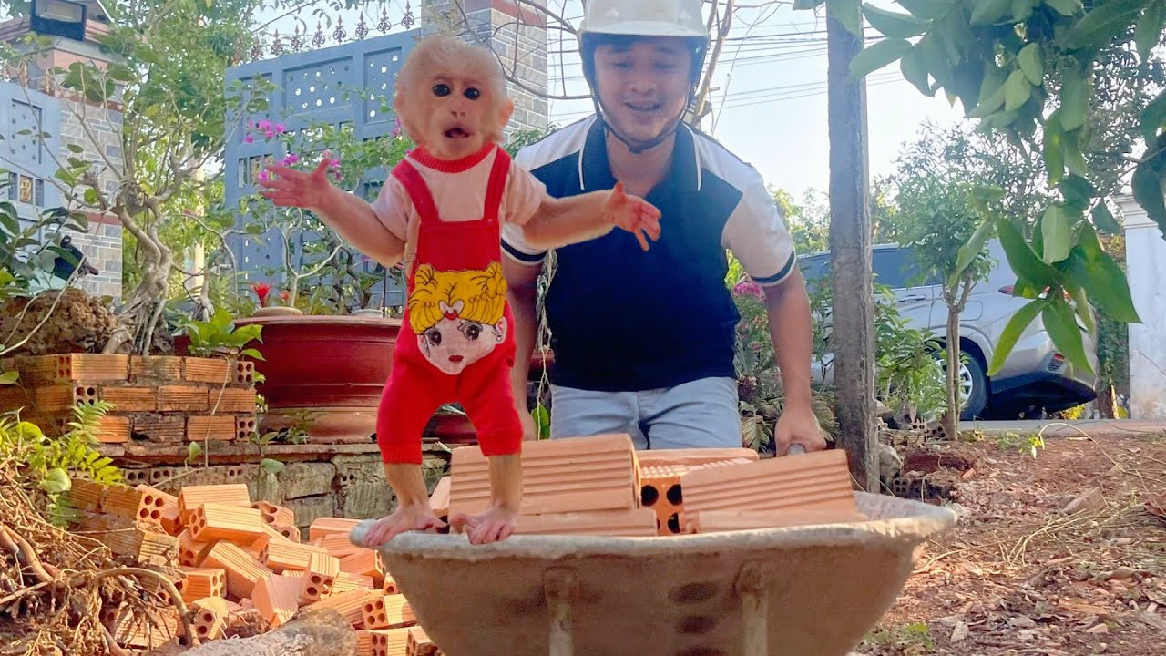 Lulu Discovers Just How Talented Dad Is While Building the Farm