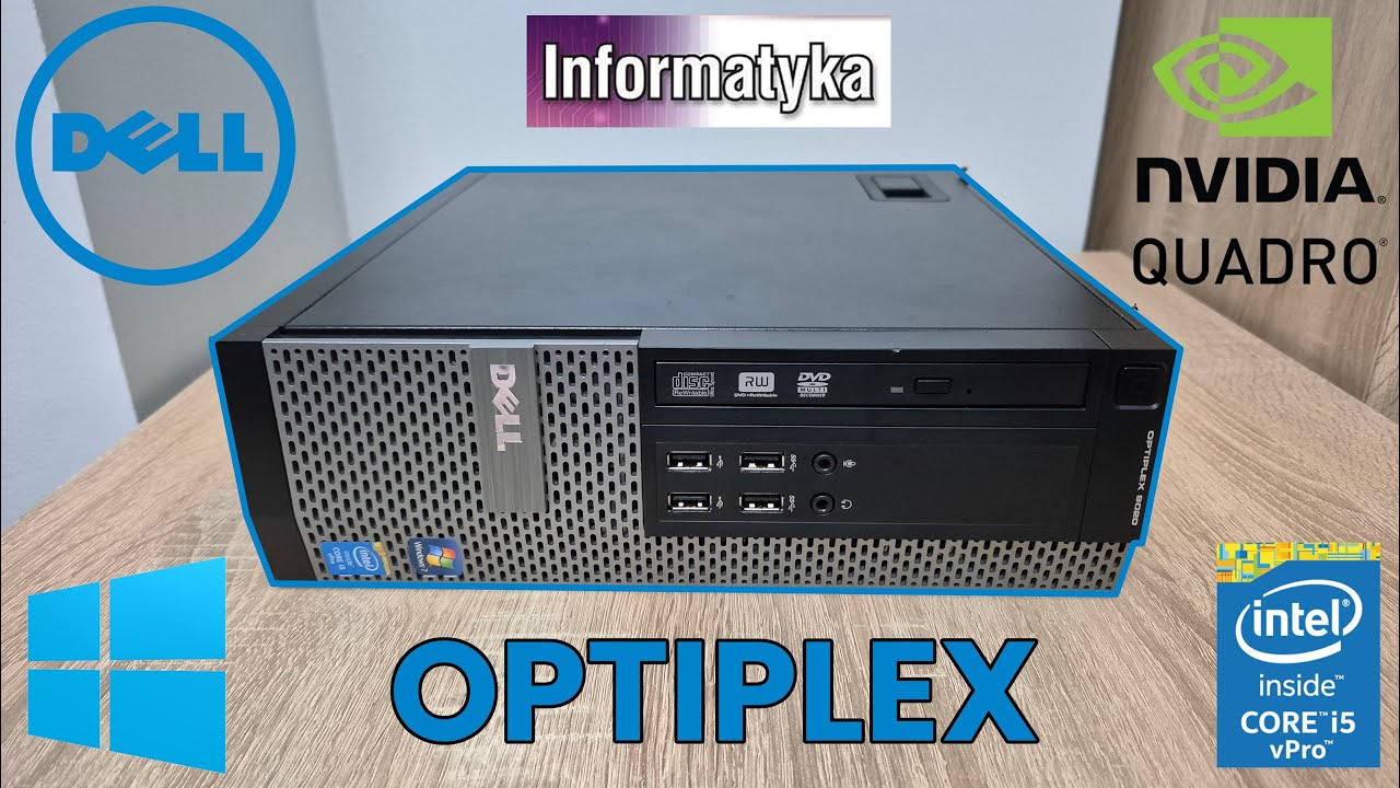 DELL OPTIPLEX 9020 - final boss szk&oacute;ł i urzęd&oacute;w | Komputer ze śmietnika! SSD i5 NVIDIA Quadro