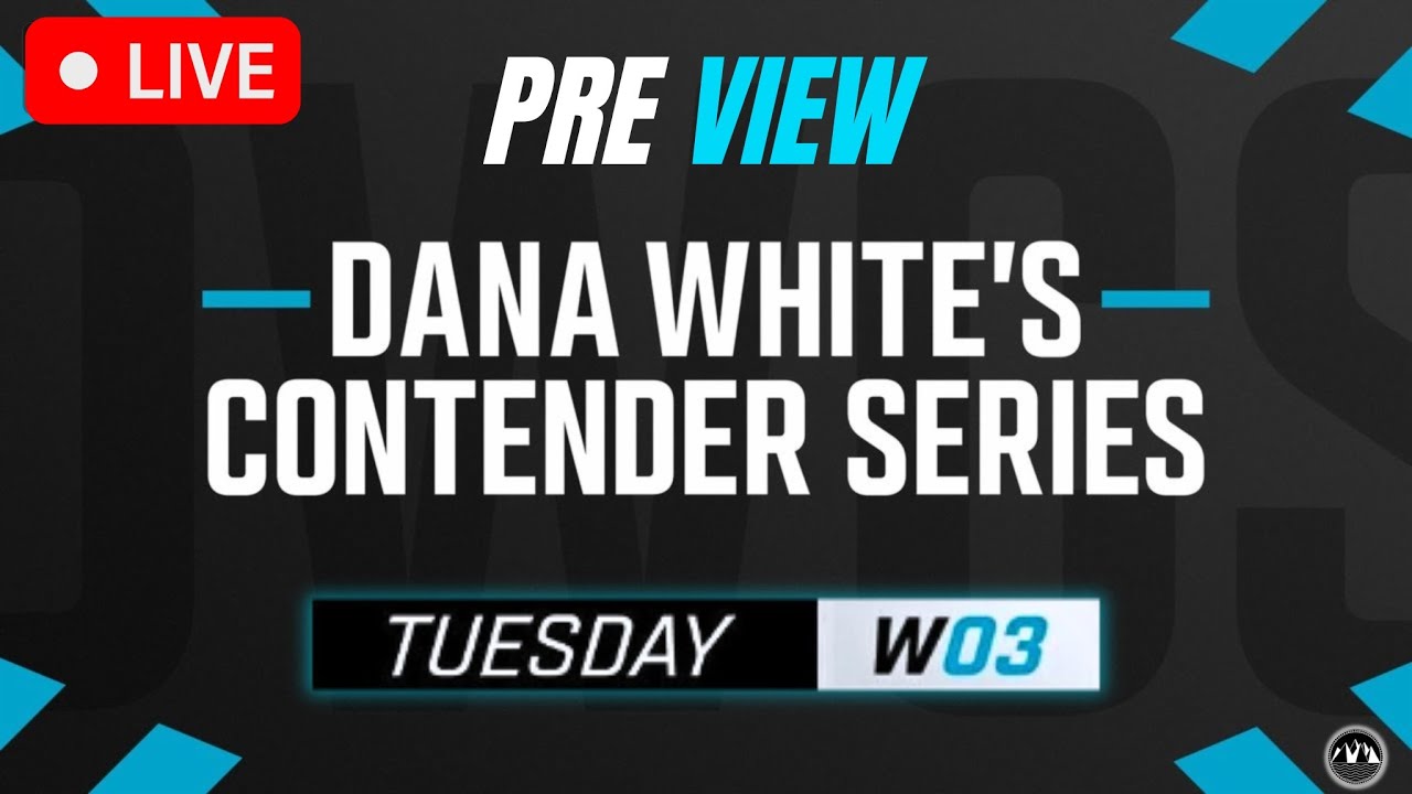 WEEK 3 Dana White's Contender Series | PREDICTIONS PREVIEW PICKS | Season 9 2025 DWCS MMA BEST BETS