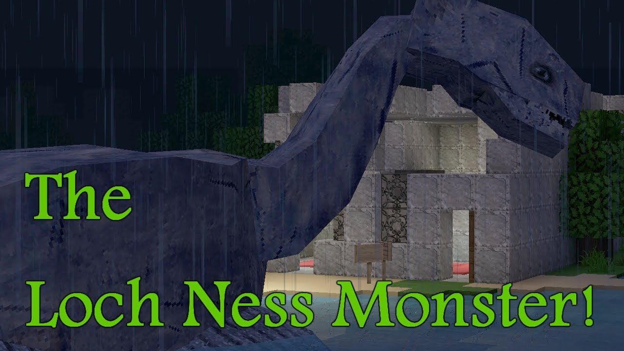The Loch Ness Monster - Scary Minecraft Horror Machinima