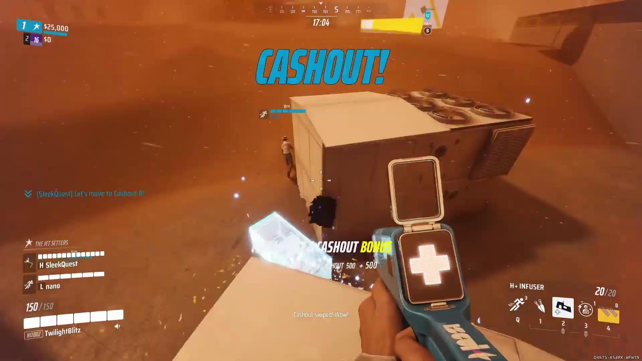The Finals: Dashing, Throwing some knives around!