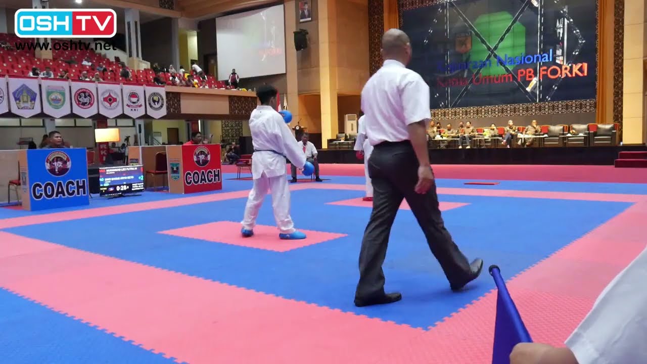 SEMI FINAL M Leo (DKI) Vs Dino Bagus (LEMKARI) - Kejurnas Piala Ketum PB FORKI 2022