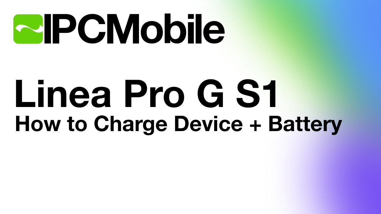 LPG S1 Charging Guide | Device & Extended Battery