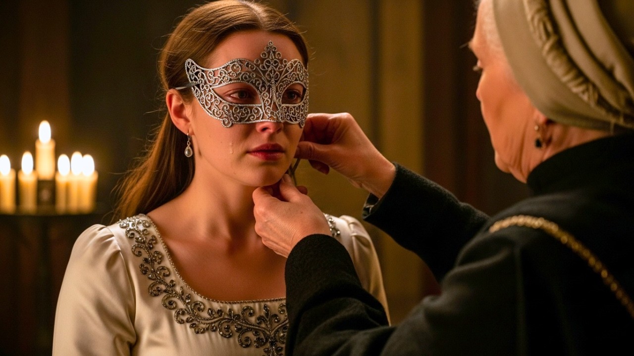 Su padrastro le prohibió ir al baile de máscaras, pero fue igual, sin saber que el duque había ido..