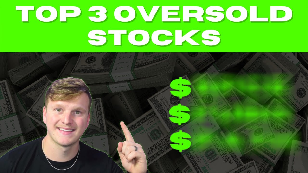 Top 3 oversold stocks! HUGE potential!
