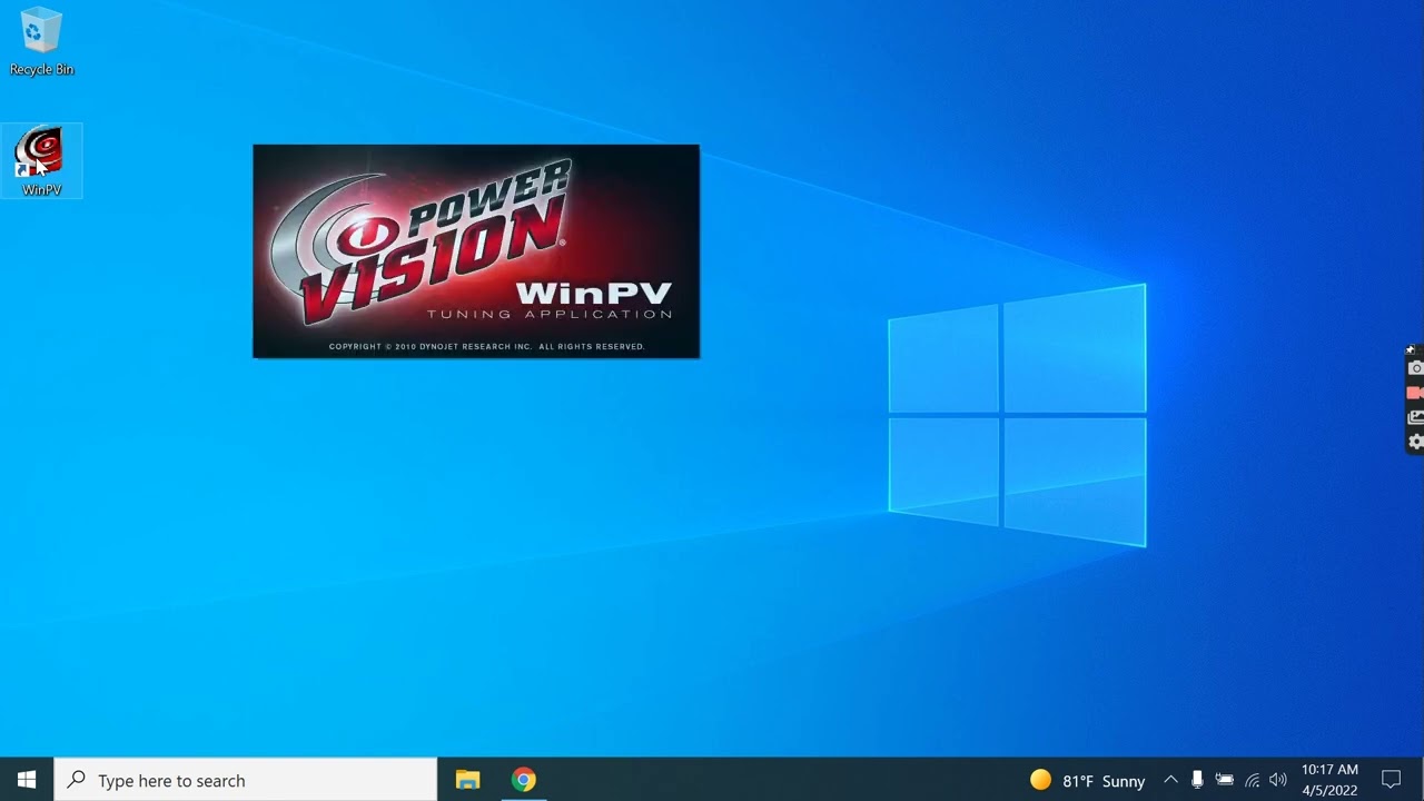 How to update the Original Power Vision using WinPV Software