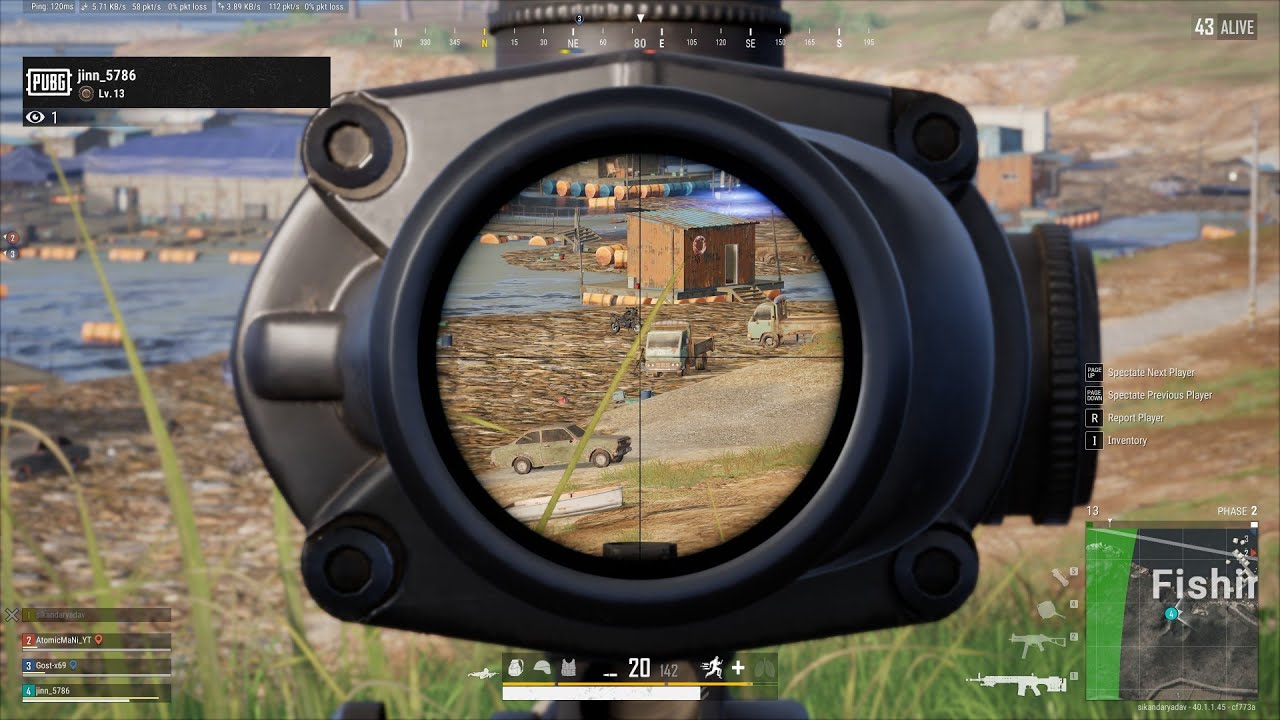 PUBG head shot sniper (New gaming video)🎯🎮#pubgmobile #games 