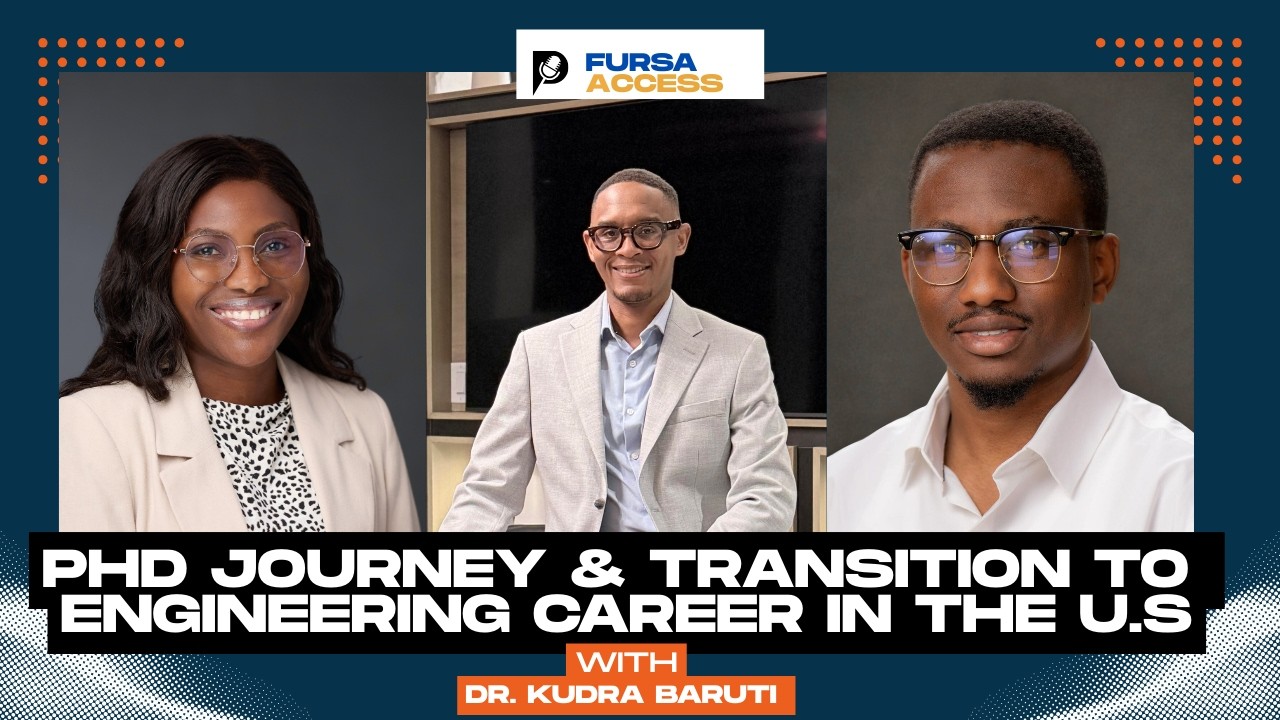 PhD Journey & Transition to Engineering Career in the U.S. with Dr. Kudra Baruti