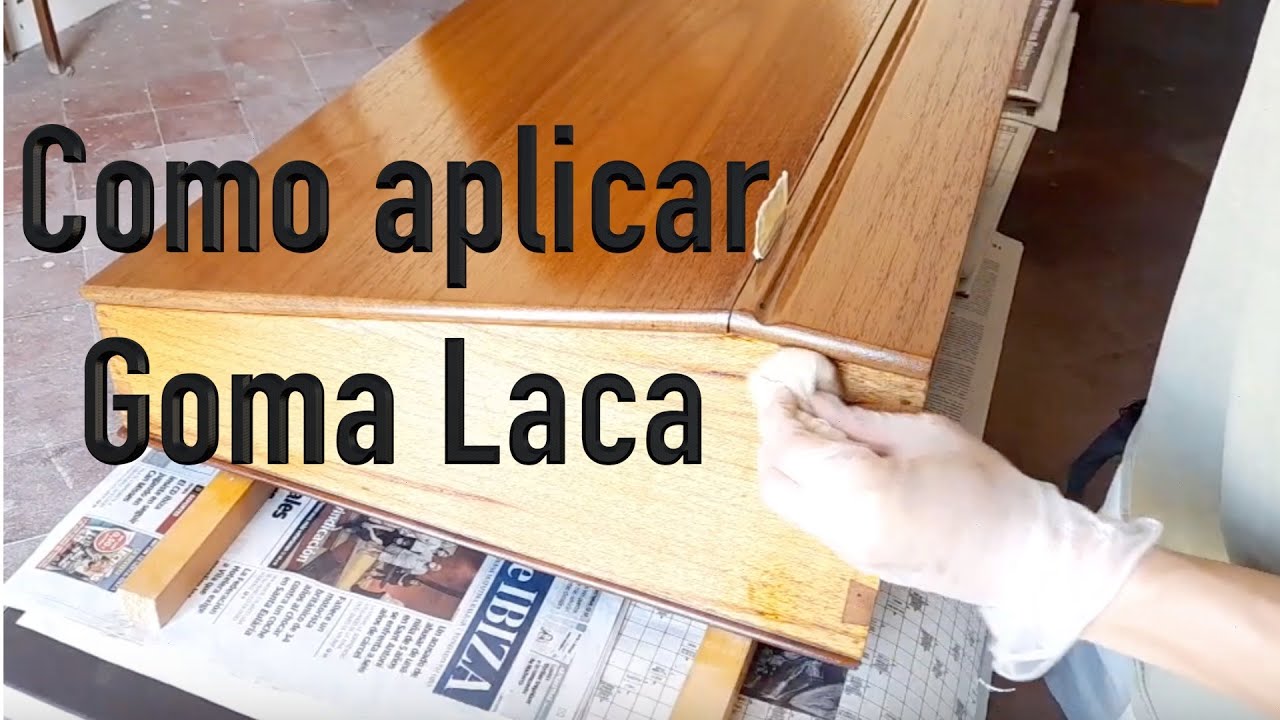 - Goma Laca - usos - Aplicaci&oacute;n -