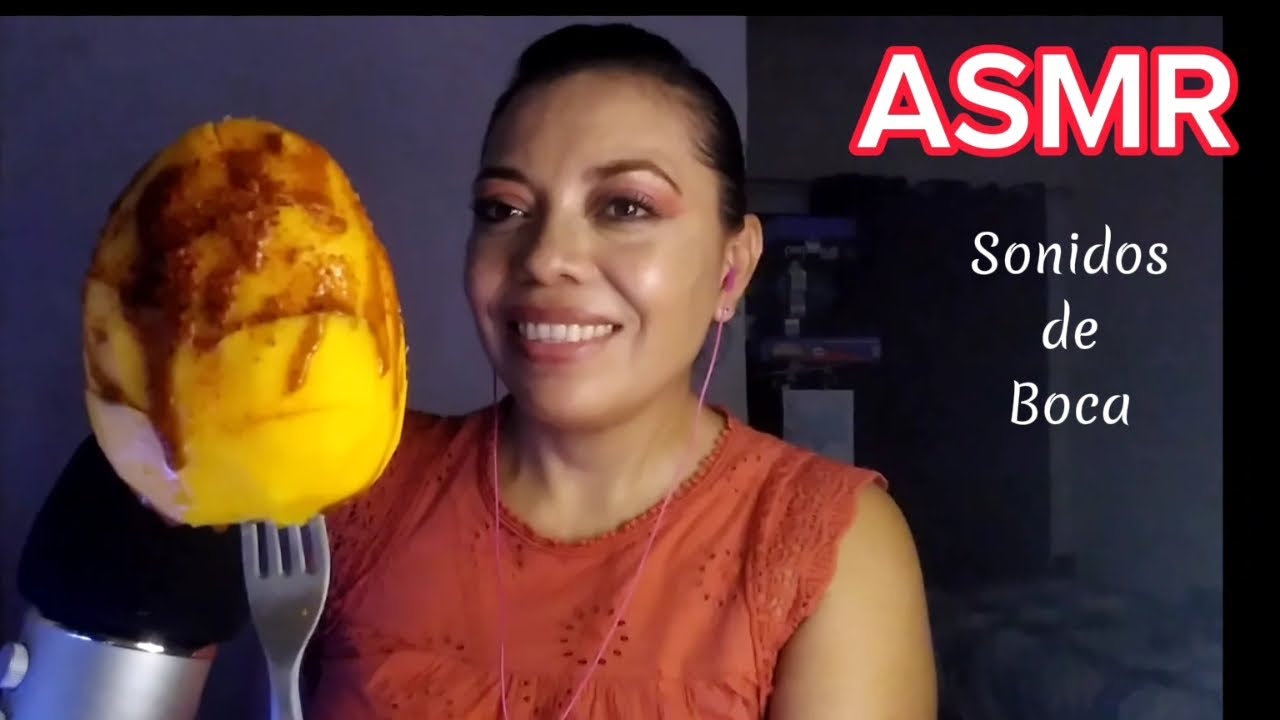 ASMR 🥭 Comiendo MANGO con CHILE 🔥🔥
