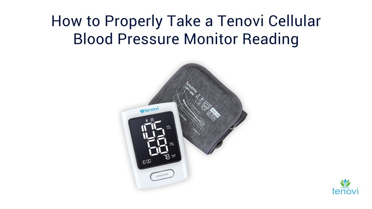 Tenovi Cellular Blood Pressure Monitor Setup