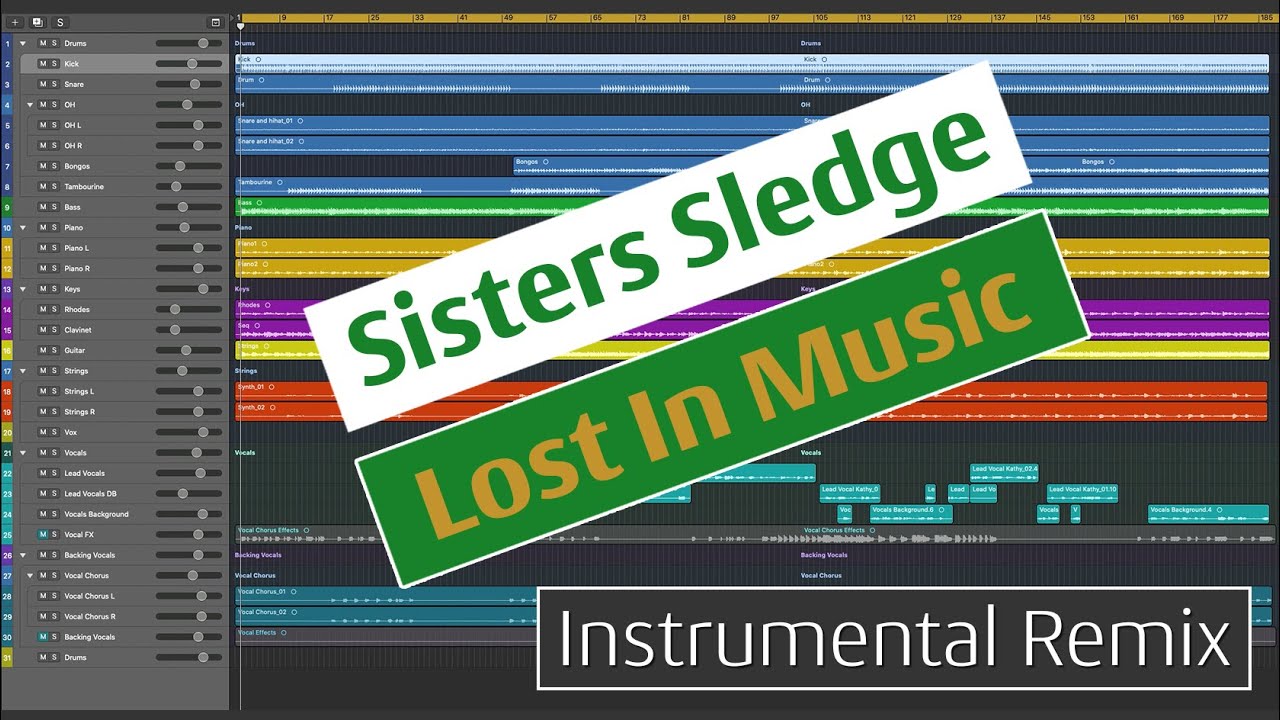 Sisters Sledge - Lost In Music (Instrumental Remix)