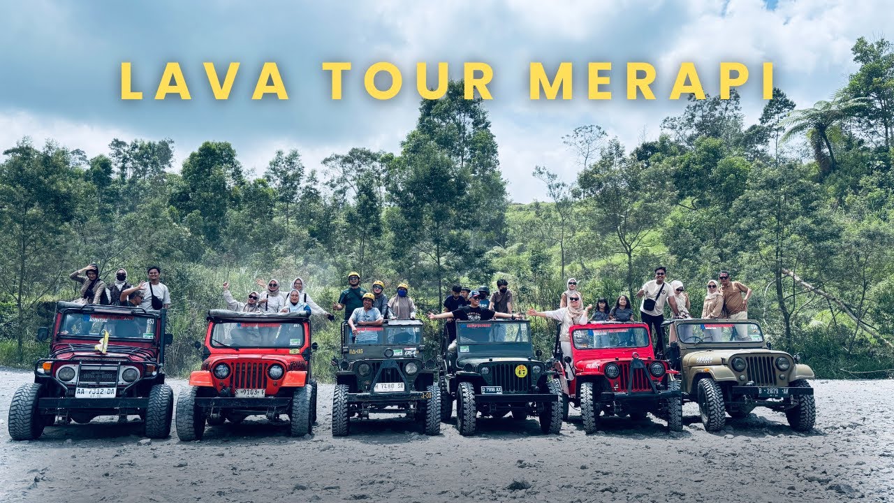 LAVA TOUR MERAPI 2025 ‼️ YOGYAKARTA ❗️
