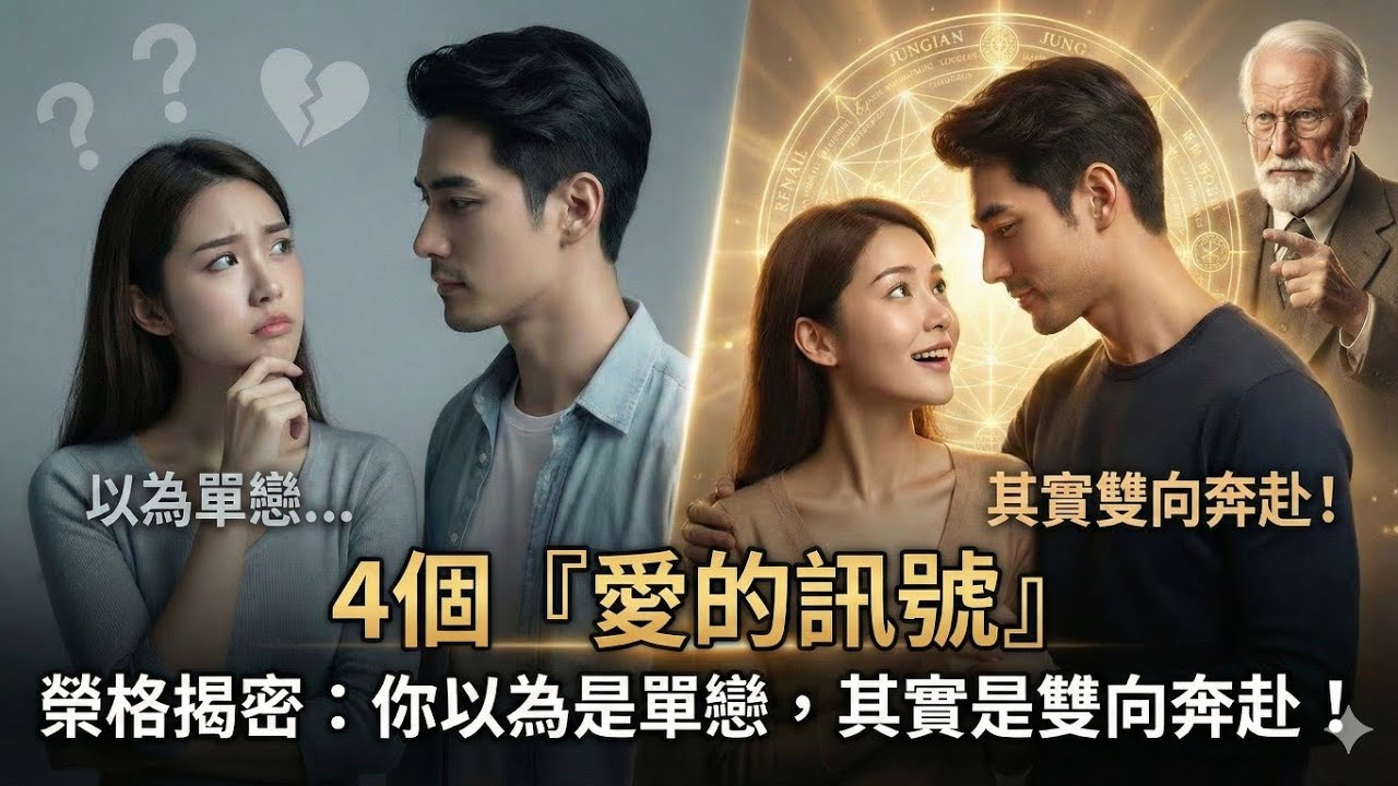 你以為是單戀，其實是雙向奔赴？榮格揭密：當男人動了真情，他的潛意識會忍不住洩漏這 4 個「愛的訊號」 !