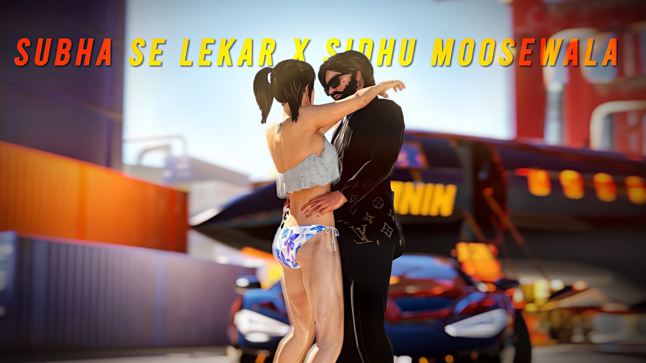 Subha Se Lekar Shaam Tak X Sidhu Moosewala ❤️‍🔥 - BGMI 3D Video By Daku Gaming