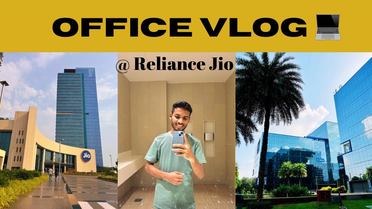 Vlog_03 || A day at workplace @ Reliance Jio || Office Vlog || Mumbai